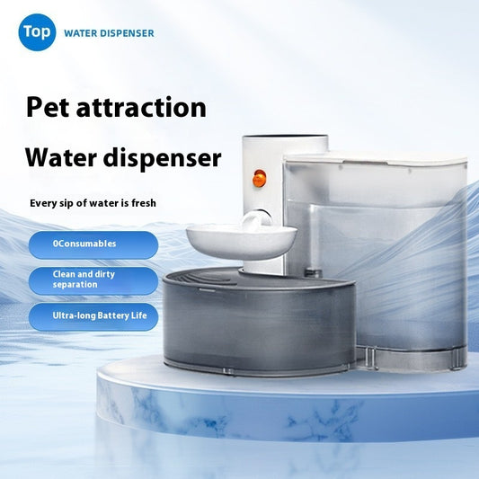 Pet Intelligent Gravity Water Dispenser Cat Dumping Water Feeder Supplies
